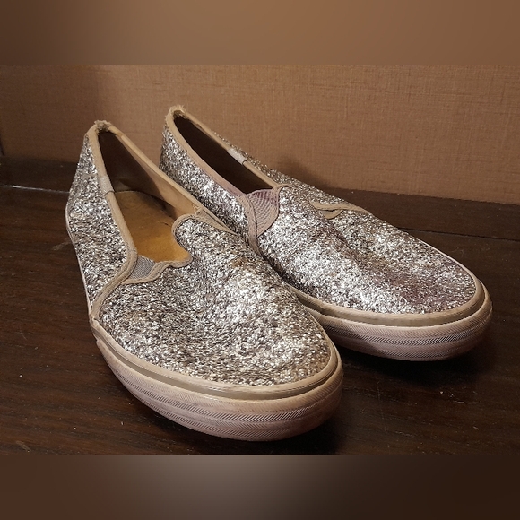 Keds Glitter Slid On Sneakers - Picture 4 of 12